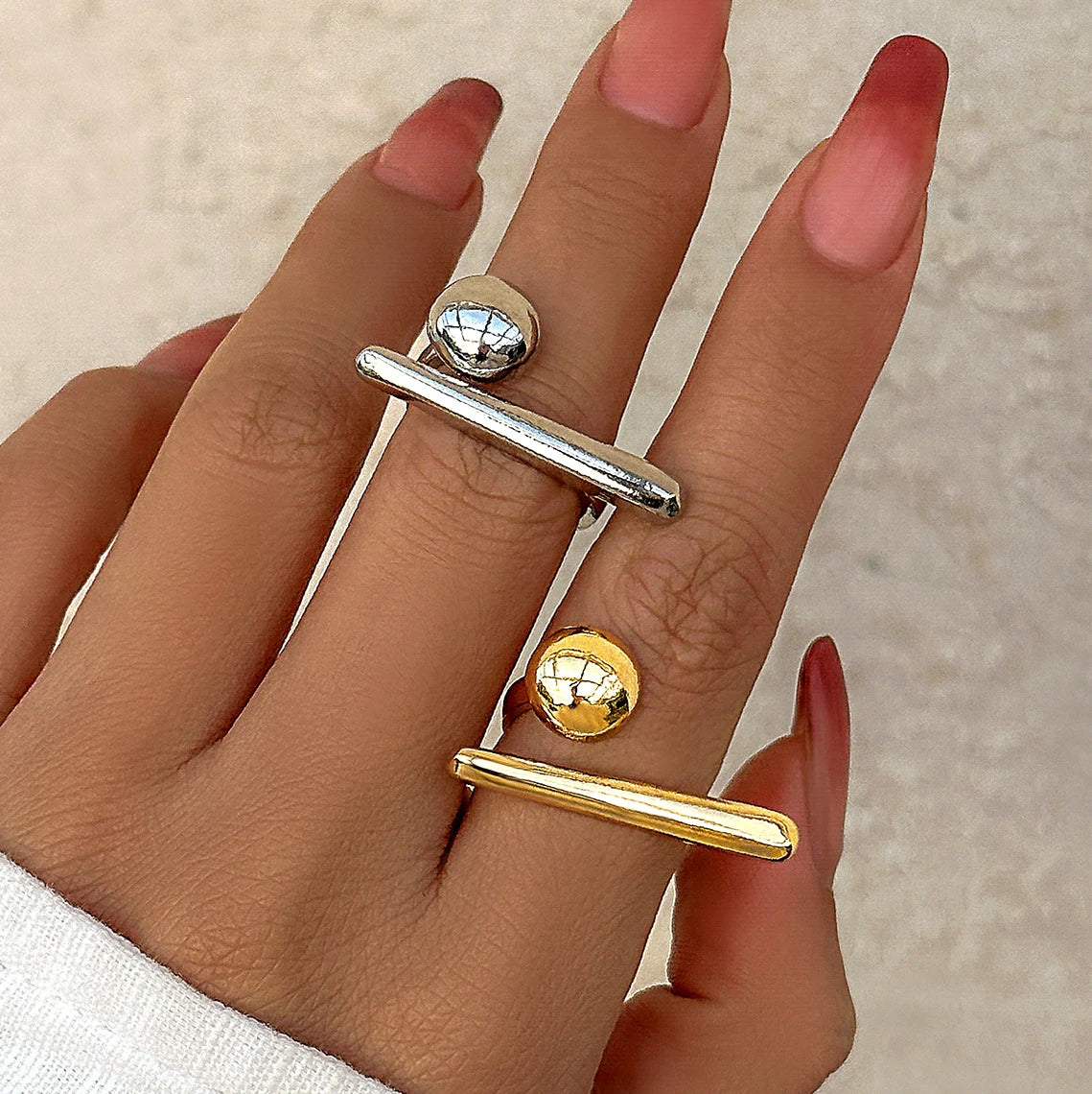 GeoTwist Ring