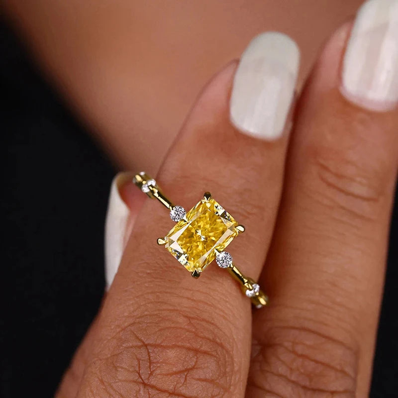 Soleil Zircon Rings