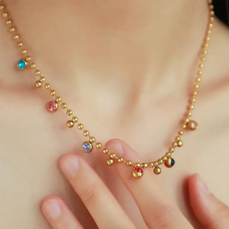 CrystalCascade Necklace