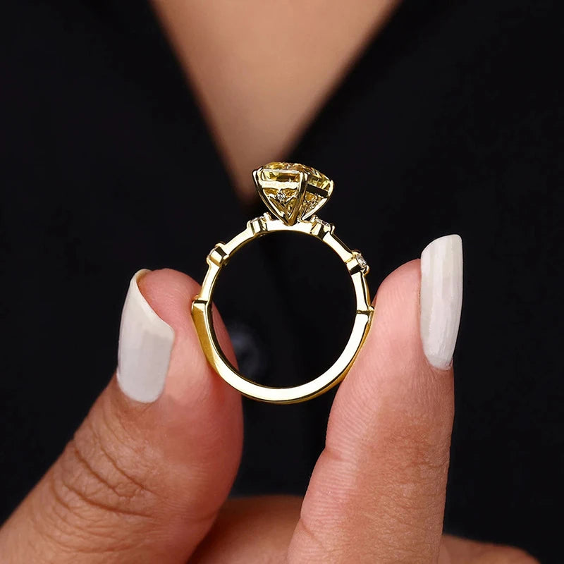 Soleil Zircon Rings