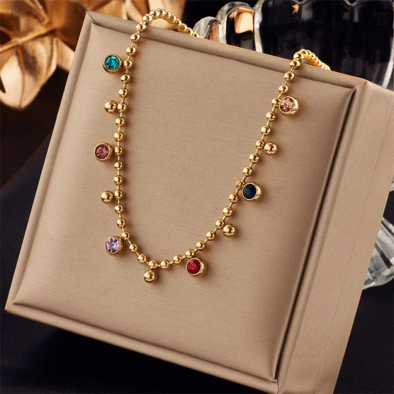 CrystalCascade Necklace