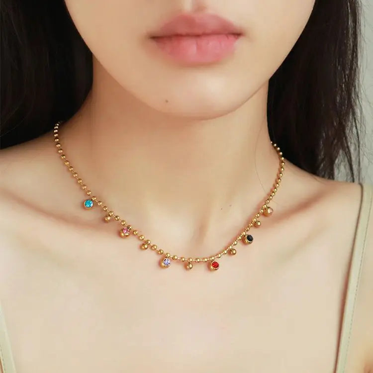 CrystalCascade Necklace